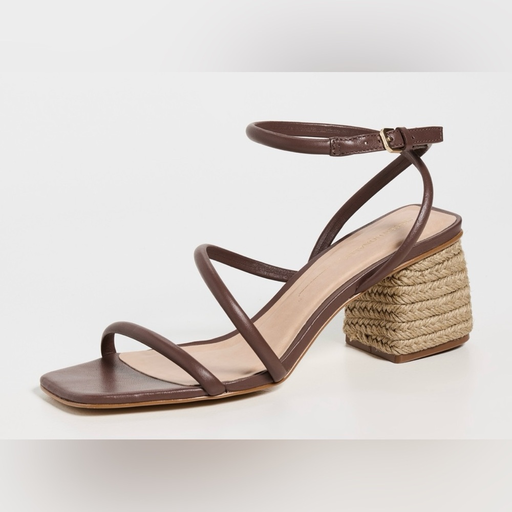 Intentionally Blank Limo Strappy Wedge Sandals
